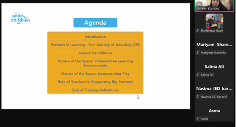 Online Teacher Training Session 2